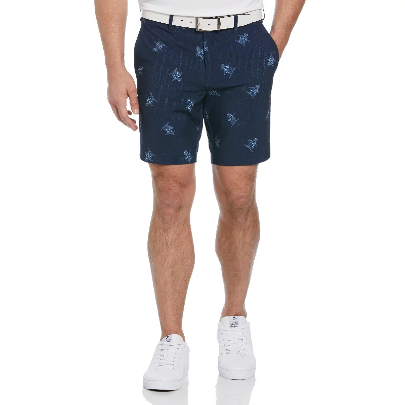 60's Floral Pete Print Golf Shorts