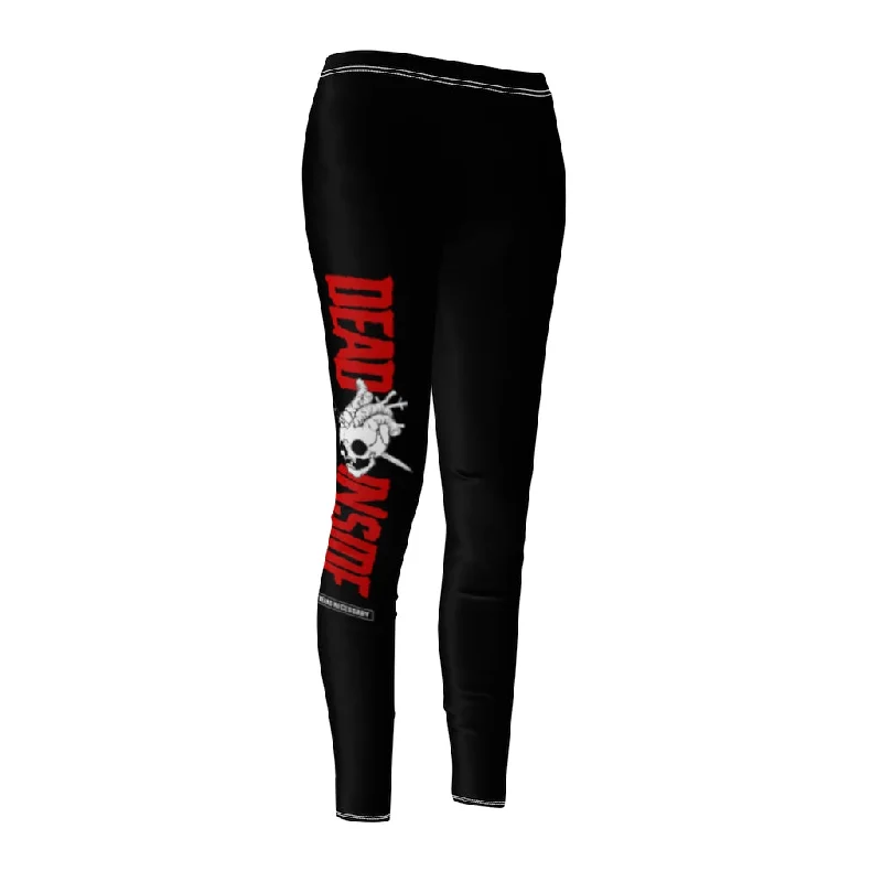 Dead Inside Leggings Black