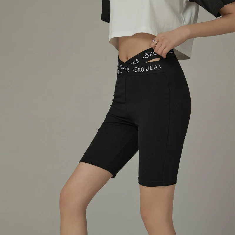 Slim Biker Shorts