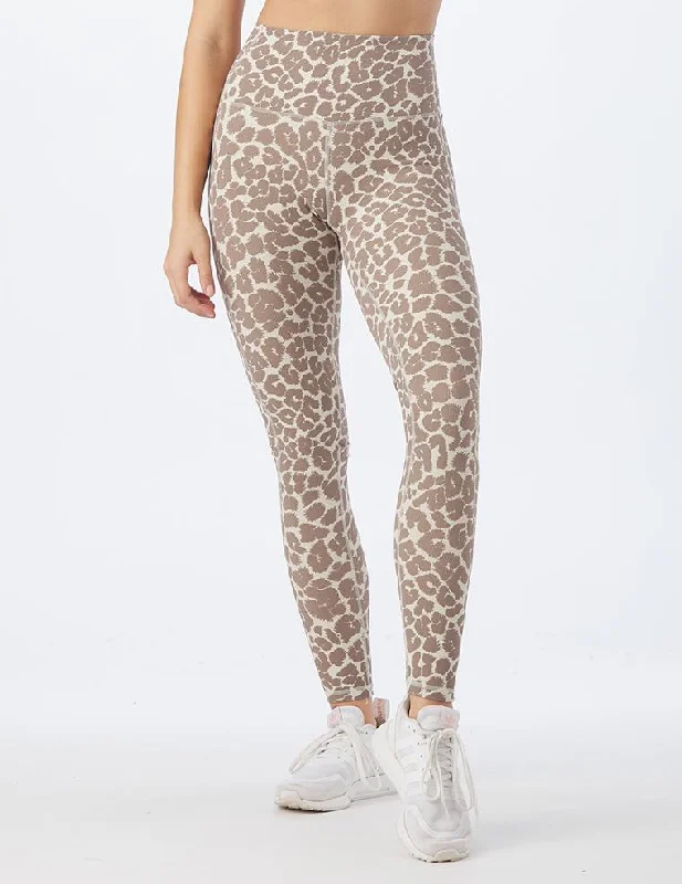 Directional Legging: Oatmilk Leopard