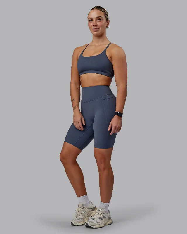 Elixir Bike Shorts With Pockets - Turbulence