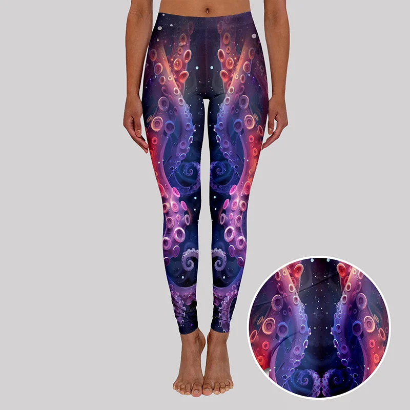 Fantasy Octopus Geek Leggings