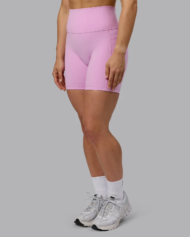 Fusion Mid-Length Shorts - Pastel Orchid