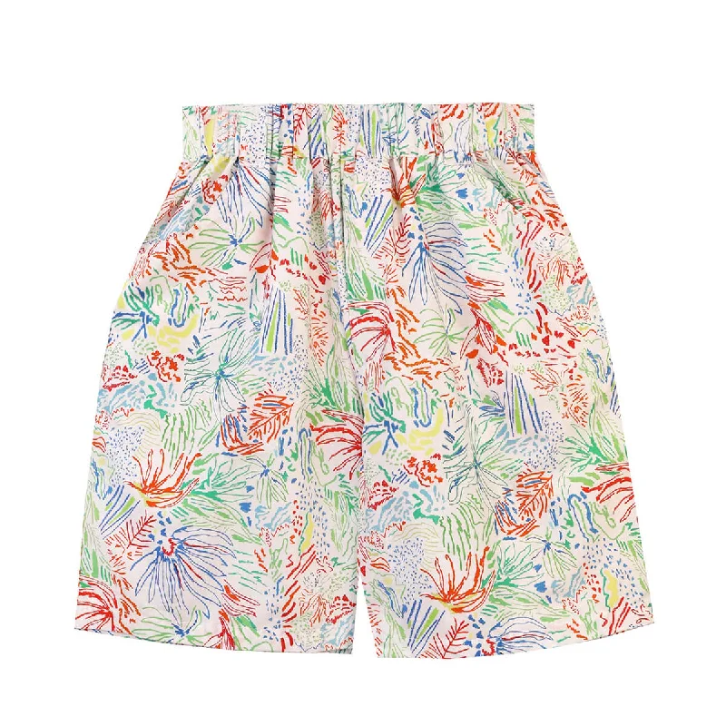 Lazlo Shorts in Crayon Floral by L.F.Markey