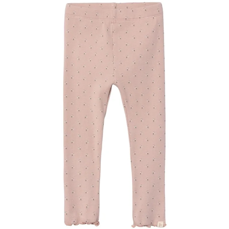 Lil'Atelier Rose Dust Gago Fia Slim Leggings