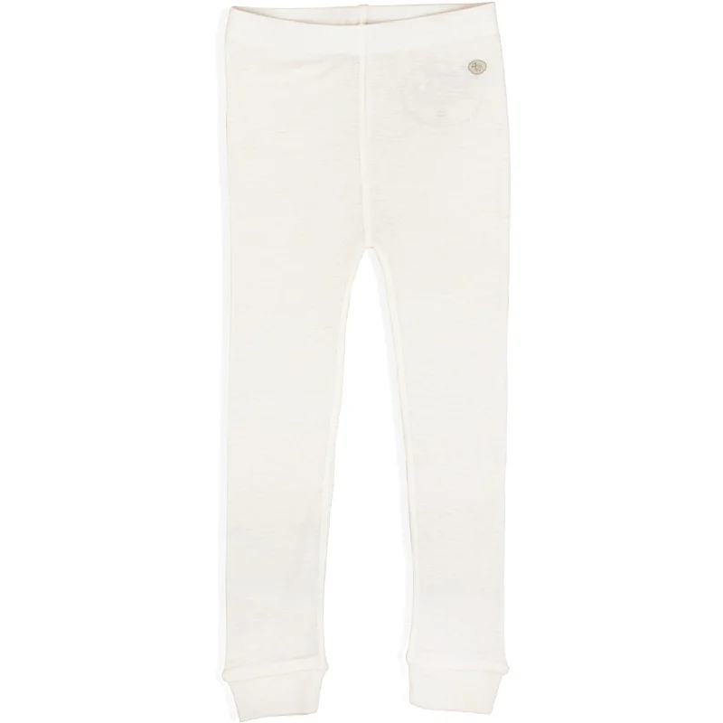 Lillelam White Wool Leggings