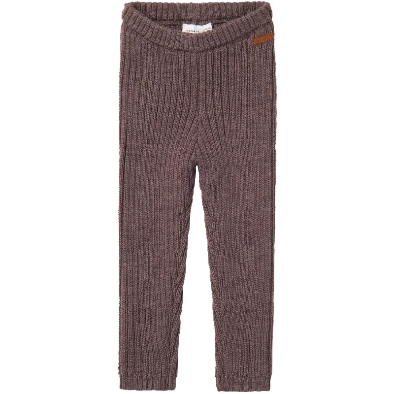 Name It Sparrow Wriss Wool Knit Leggings