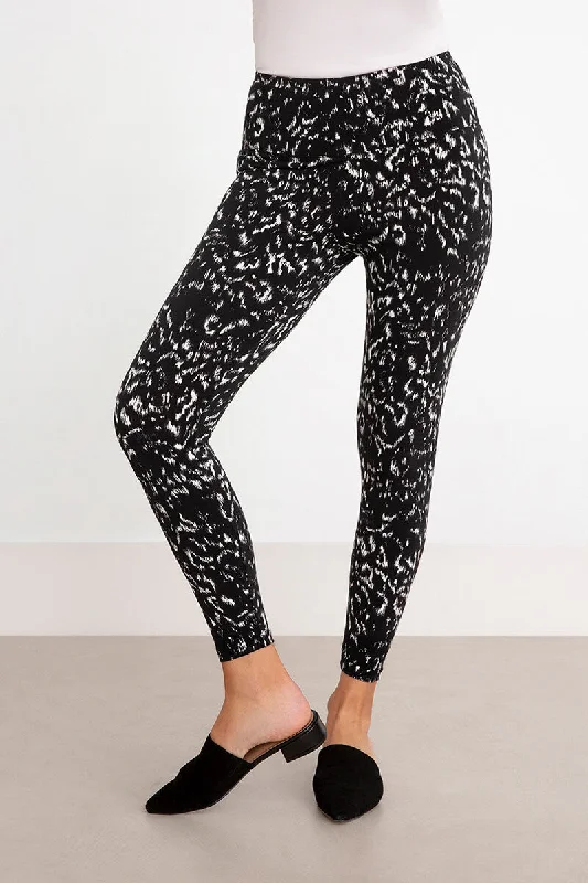 Nu Yoke Legging | Animal Black