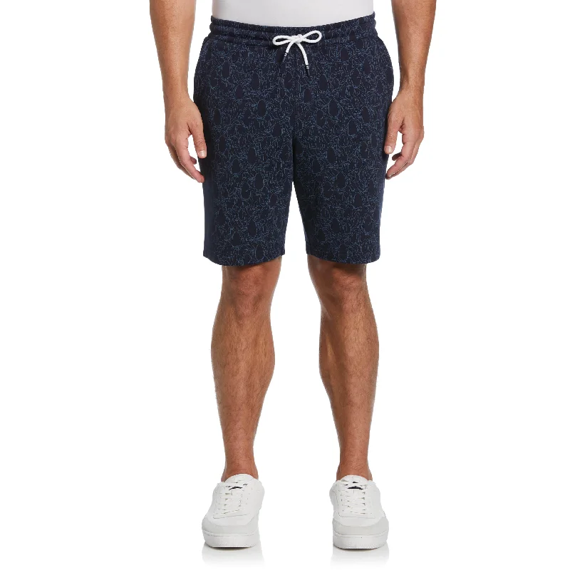 Pete Print Drawstring Shorts