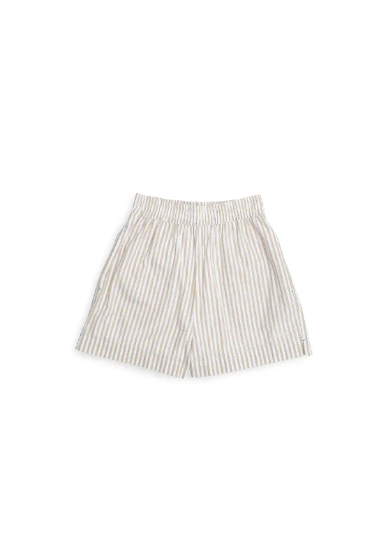 Relaxed Striped Shorts