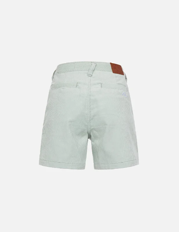 Seagull Embroidery Corduroy Shorts