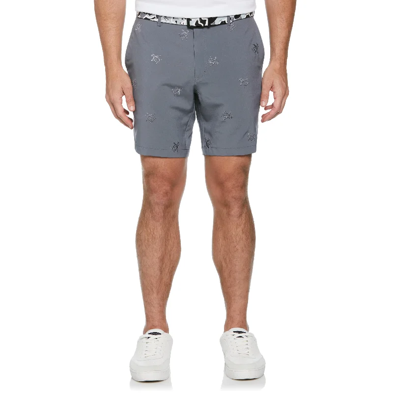 Pete Embroidered Golf Shorts