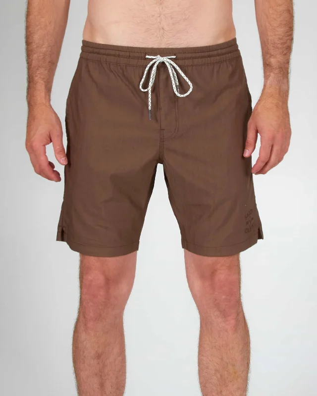 Strands Elastic Shorts - Earth