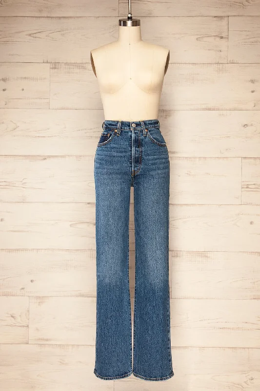 Forsse | Straight Leg High-Waisted Jeans