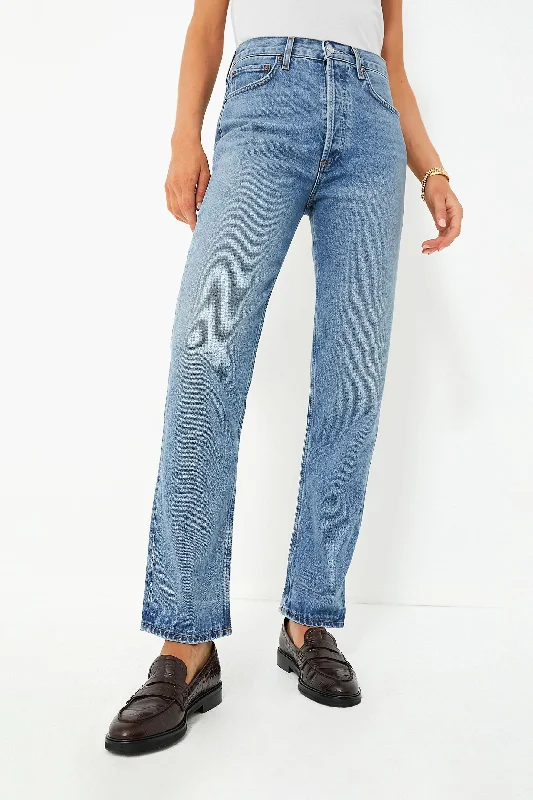 Soul 90's Pinch Waist High Rise Straight